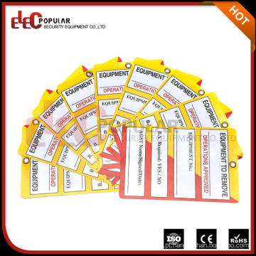 Elecpopular Novidade Produtos para Importação Custom Lockout Signs Tagout Tags